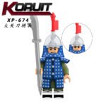 Medieval Ming Dynasty Soldier XP-674 Minifigures