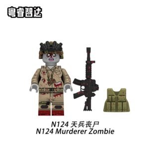 Murderer Zombie N124 Minifigures