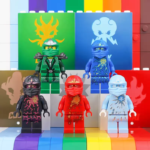 Ninjago Character 5Pcs Minifigures Set