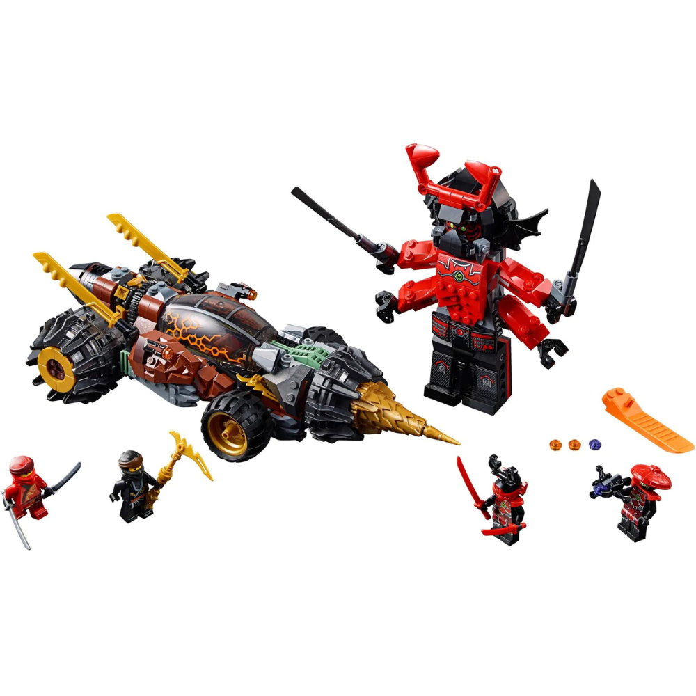 Ninjago Cole's Earth Driller Compatible 70669 Brick Set