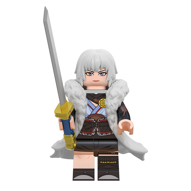 Anime Lingcage White Moon Queen Minifigures - Brixtoy