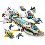 Ninjago Hydro Bounty Compatible 71756 Brick Set