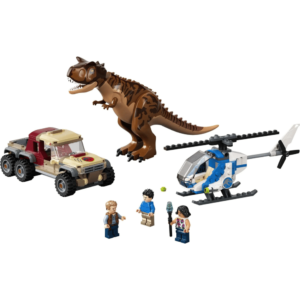 Jurassic World Carnotaurus Dinosaur Chase Compatible 76941 Brick Set