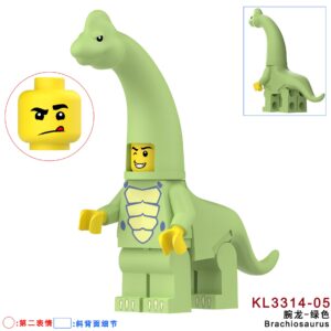 Collectible Brachiosaurus Costume Fan KL3314-06 Minifigures