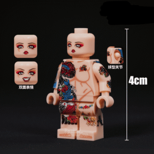 Collectible Tatoo Female Minifigures