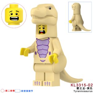Collectible Tyrannosaurus Costume Fan KL3315-02 Minifigures