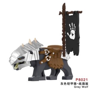 Lord of the Rings Grey Wargs Armor Flag P8021 Minifigures