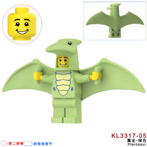 Collectible Pterosaur Costume Fan KL3317-05 Minifigures