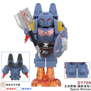 Warhammer 40K Space Wolves DY709 Minifigures