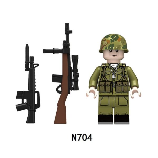 Army Military Soldiers N704 Minifigures