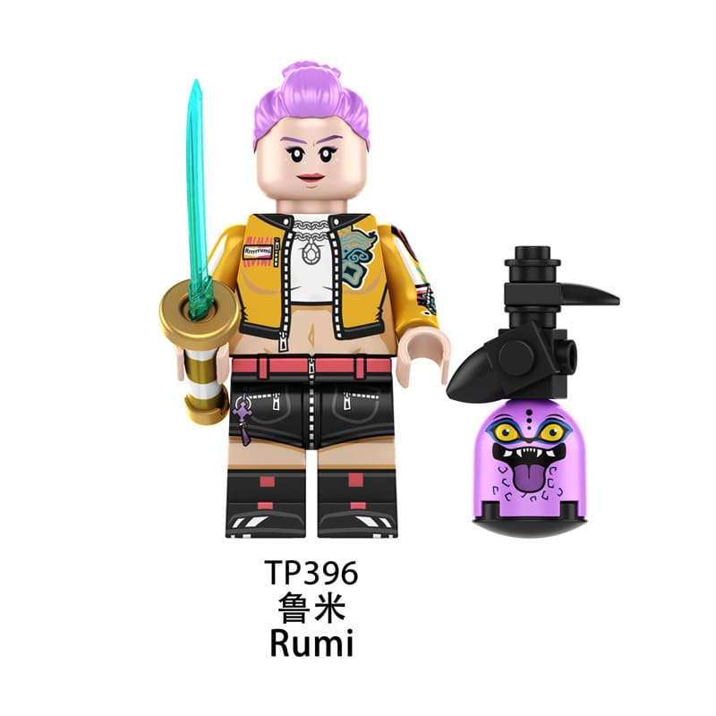 Cartoon KPop Demon Hunters Rumi Kang TP396 Minifigures - Brixtoy