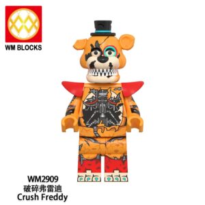 Five Nights at Freddy's Glamrock Freddy (Shattered) WM2909 Minifigures