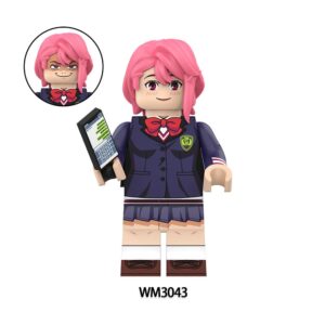 Anime Dandadan Shiratori Aira WM3043 Minifigures