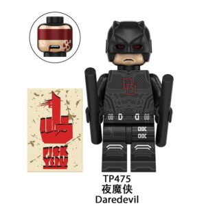 Marvel Daredevil (Black Suit) (Born Again) TP475 Minifigures