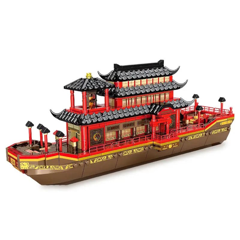 Painting Workshop Boat 609008 Brick Set