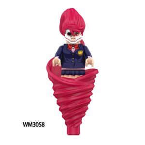 Anime Dandadan Shiratori Aira WM3058 Minifigures