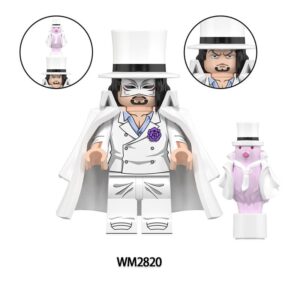 Anime One Piece Rob Lucci WM2820 Minifigures