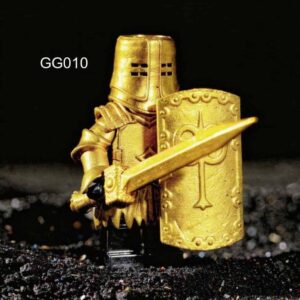 Medieval Knight (Gold) GG010 Minifigures