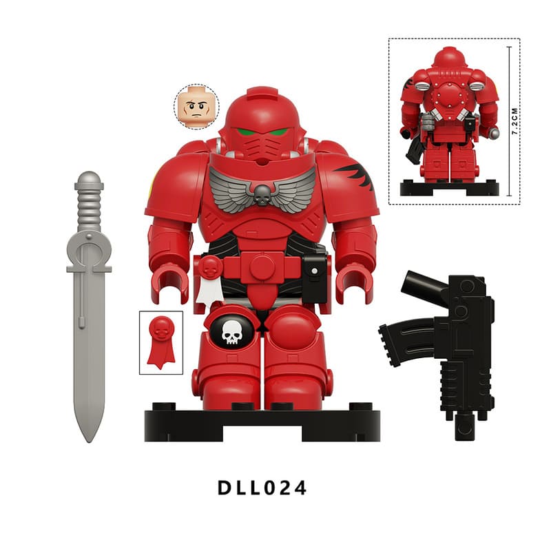 Warhammer 40K Blood Angel DLL024 Minifigures