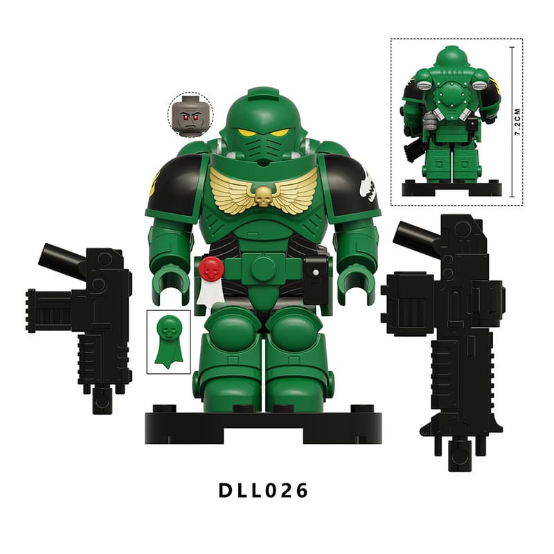 Warhammer 40K Salamanders DLL026 Minifigures