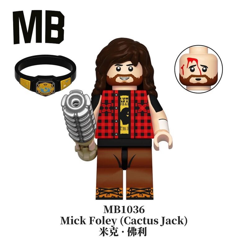 WWE Mick Foley (Cactus Jack) MB1036 Minifigures